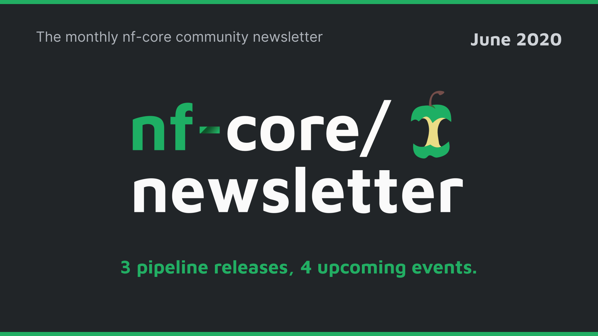 nf-core newsletter — June 2020