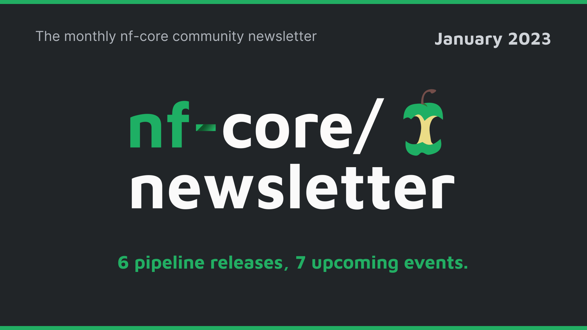 nf-core newsletter — January 2023